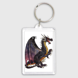 Брелок прямоугольный 35*50 HOMM3 Black Dragon