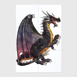 Магнитный плакат 2Х3 HOMM3 Black Dragon