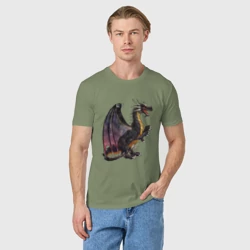 Мужская футболка хлопок HOMM3 Black Dragon - фото 2