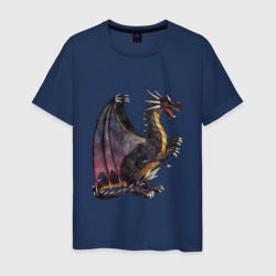Мужская футболка хлопок HOMM3 Black Dragon