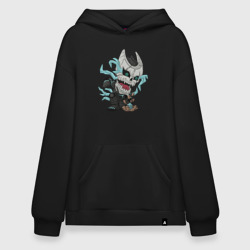 Худи SuperOversize хлопок Кафка Хибино чиби Кайдзю номер 8