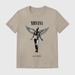 Мужская футболка хлопок In utero Nirvana