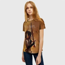 Женская футболка 3D Game Hellblade - фото 2