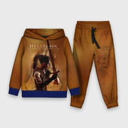 Детский костюм с толстовкой 3D Game Hellblade