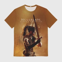 Мужская футболка 3D Game Hellblade