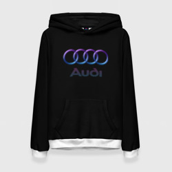 Audi neon logo – Женская толстовка 3D с принтом купить со скидкой в -32%