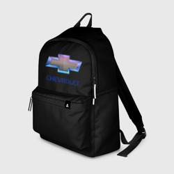 Рюкзак 3D Chevrolet logo neon