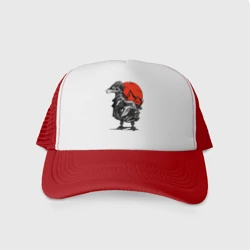 Кепка тракер с сеткой BMW GS Гусь