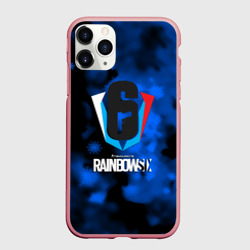 Чехол для iPhone 11 Pro Max матовый Rainbow six winter