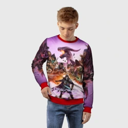 Детский свитшот 3D Герои Dragon age the veilguard - фото 2