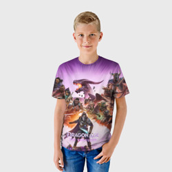 Детская футболка 3D Герои Dragon age the veilguard - фото 2