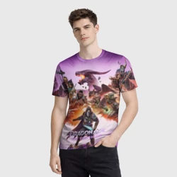 Мужская футболка 3D Герои Dragon age the veilguard - фото 2