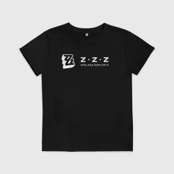 Детская футболка хлопок Zenless zone zero логотип