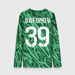 Мужской лонгслив 3D Сафонов ПСЖ форма 24/25
