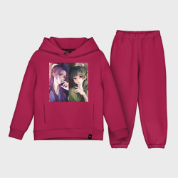 Детский костюм хлопок Oversize Монолог фармацевта Маомао в платье