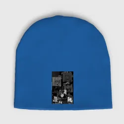 Женская шапка демисезонная Эта фарфоровая кукла влюбилась Марин Китагава коллаж