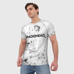 Мужская футболка 3D Radiohead dirty ice - фото 2