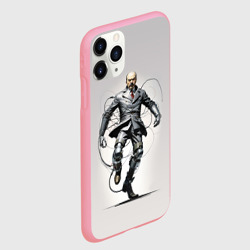 Чехол для iPhone 11 Pro Max матовый Танцующий кибер Ленин - нейросеть - фото 2
