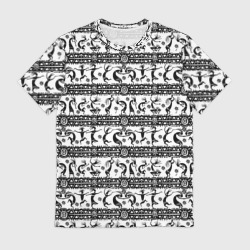 Мужская футболка 3D Боги индейцев хайда - Кокопелли