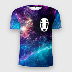 Мужская футболка 3D Slim Spirited Away space anime