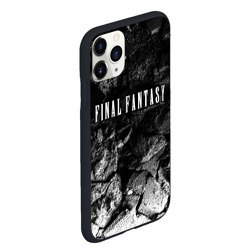 Чехол для iPhone 11 Pro Max матовый Final Fantasy black graphite - фото 2