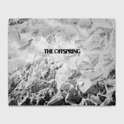 The Offspring white graphite – Плед с принтом купить со скидкой в -14%