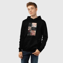 Детская толстовка хлопок Эта фарфоровая кукла влюбилась Марин Китагава коллаж - фото 2