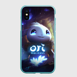 Чехол для iPhone XS Max матовый Naru Ori and the Will of the Wisps