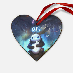Деревянная игрушка Сердце Naru  Ori and the Will of the Wisps