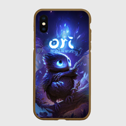 Чехол для iPhone XS Max матовый Ku Ori and the  Will of the Wisps