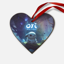 Деревянная игрушка Сердце Naru   Ori and the Will of the Wisps