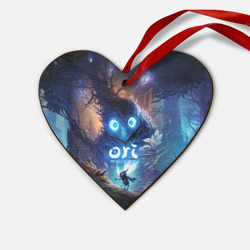 Деревянная игрушка Сердце Ku Ori and the Will of the  Wisps