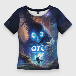 Женская футболка 3D Slim Ku Ori and the Will of the  Wisps