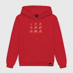 Мужская толстовка хлопок Композиторы-длительности