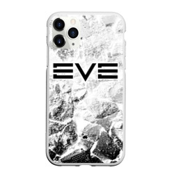 Чехол для iPhone 11 Pro Max матовый EVE white graphite