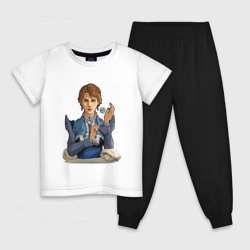 Детская пижама с белой футболкой Кассандра - RimWorld