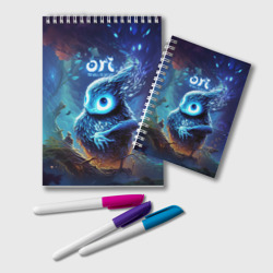Блокнот Сова Ku Ori and the Will of the Wisps