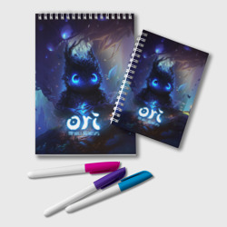 Блокнот Ori сова в слепом лесу