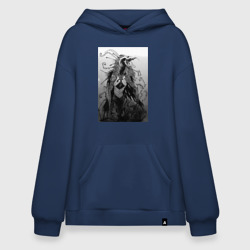 Худи SuperOversize хлопок Невеста чародея Элиас Эйнсворт лесной