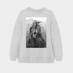 Женский свитшот oversize без начеса хлопок Невеста чародея Элиас Эйнсворт лесной