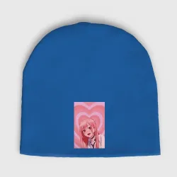 Женская шапка демисезонная Эта фарфоровая кукла влюбилась Марин Китагава сердце