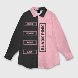 Blackpink южнокорейская группа – Мужская рубашка oversize 3D с принтом купить