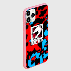 Чехол для iPhone 11 Pro Max матовый Rainbow six камуфляж - фото 2