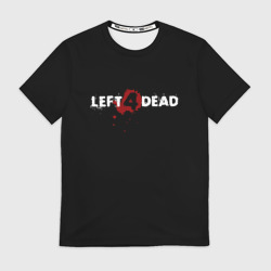 Мужская футболка 3D Left 4 Dead logo