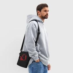 Сумка через плечо 3D Left 4 Dead logo красный - фото 2