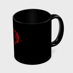 Кружка с полной запечаткой Left 4 Dead logo красный