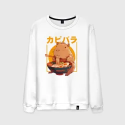 Мужской свитшот хлопок Japan style capybara