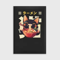 Ежедневник Ramen and cat