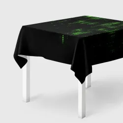Скатерть 3D Геометрический эффект матрицы