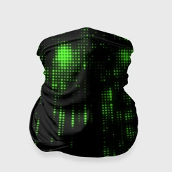 Бандана-труба 3D Геометрический эффект матрицы